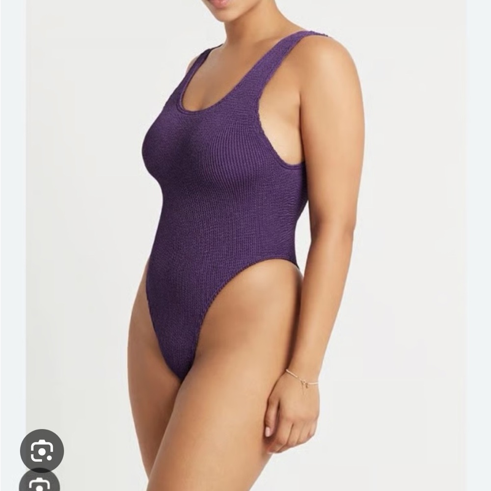 Bond-Eye “Madison” - like new purple one piece bathing suit - one size